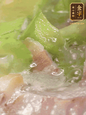 加一點(diǎn)糖、1碗開(kāi)水煮到絲瓜半透明